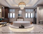 豪华卫生间&大圆浴缸 max2012 贴图材质灯光齐全+效果图