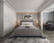 现代卧室 max2014 带贴图+效果图