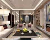 简约奢华客厅-Max2012-材质贴图、灯光、摄像机、效果图齐全