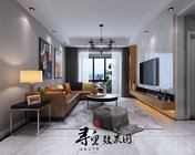 现代客餐厅全景 max2014 灯光材质贴图渲染参数全+效果图