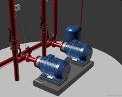 水泵电机模型 max2009