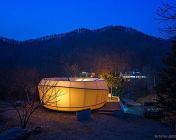 蠕虫帐篷与甜甜圈帐篷