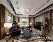 欧式客餐厅 max2011 贴图灯光材质齐全