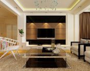 时尚现代客餐厅+玄关-max2011.贴图灯光材质齐全