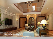 《光阴的故事》长沙700平米自建别墅美式风格设计