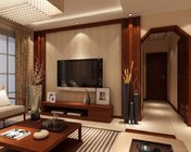 新中式客餐厅 max2014 贴图灯光材质齐全+效果图