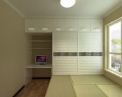 榻榻米卧室 max2009 带贴图 +效果图