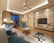 现代客餐厅 max2012 带贴图+效果图