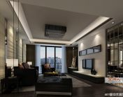 新中式客厅模型-带贴图材质-MAX2009