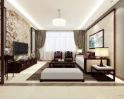 中式客厅-附灯光材质-max2011-带效果图