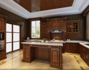 别墅开放式厨房-max2011-带贴图+效果图