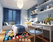 蓝色男孩房 max2013 带贴图