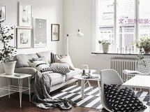 瑞典文艺范儿单身公寓软装设计