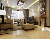两套现代中式客厅模型下载-带贴图