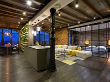 乌克兰基辅鼓舞人心的工业LOFT阁楼住宅设计