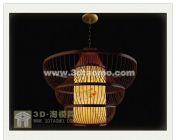 刚花RMB买的22个中式灯具模型来给论坛各位分享