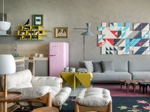 Paula Neder设计的巴西CASA COR LOFT住宅