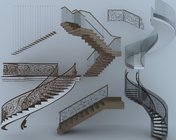 楼梯合集 max2014 带贴图
