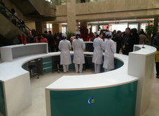 医贝尔医院门工程装修实景图