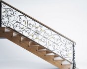 欧式铁艺栏杆直楼梯模型