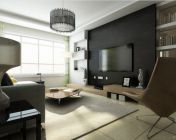 现代简约客厅-max2012-带贴图