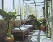 阳光房阳台花园模型-带贴图-max2010