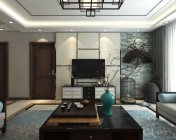 简中式客餐厅 max2014 贴图灯光材质齐全 带max2012版+效果图