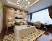 简约卧室-max2009-带贴图+效果图