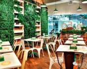 俄罗斯Obed Buffet“健康、绿色”LOFT风格快餐厅