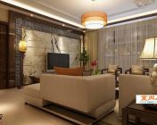中式客厅-max2009-贴图灯光材质齐全
