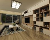 现代简约客餐厅 max2011 带贴图+效果图