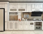 烤漆橱柜厨房 max2014版 带贴图+效果图