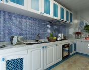地中海风格厨房-09版-带贴图+效果图