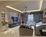 欧式客厅模型-max2009-附贴图材质灯光