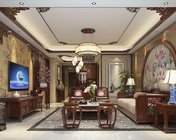 中式客厅餐厅 max2013  带贴图+效果图